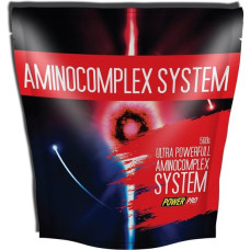 Амінокомплекс для спорту Power Pro Amino Complex System 500 g /50 servings/ Клюква