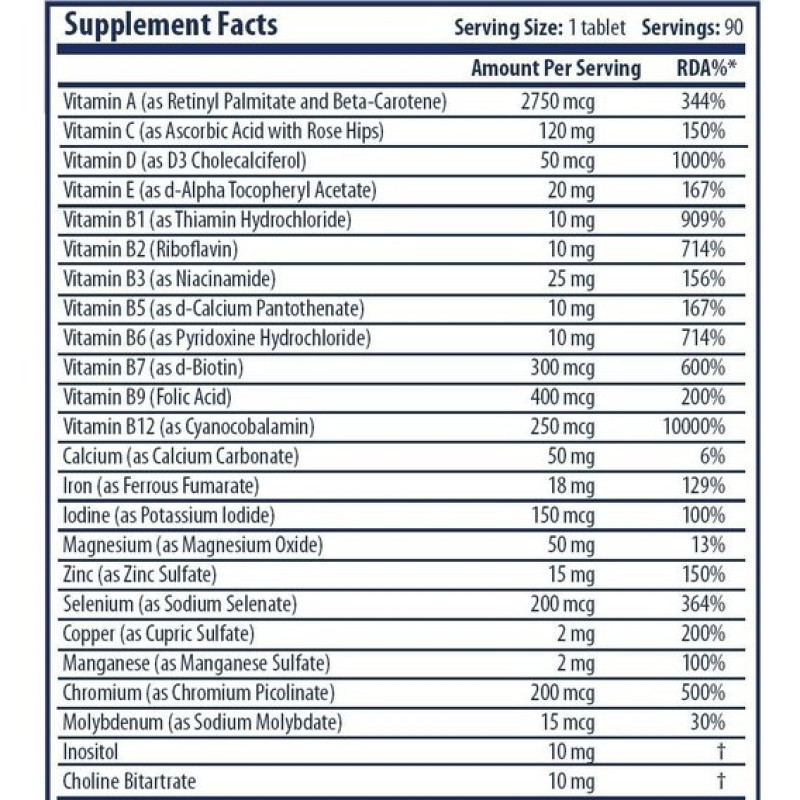 Витаминно-минеральный комплекс для спорта Scitec Nutrition Daily Vita-min 90 Tabs