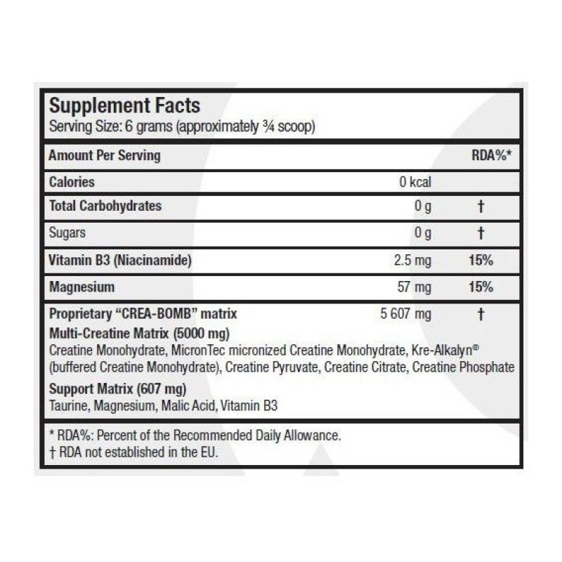 Креатин комплекс Scitec Nutrition Crea-Bomb 660 g /110 servings/ Pink Lemon