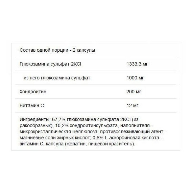 Хондропротектор (для спорту) Olimp Nutrition Glucosamine Plus Sport Edition 60 Caps