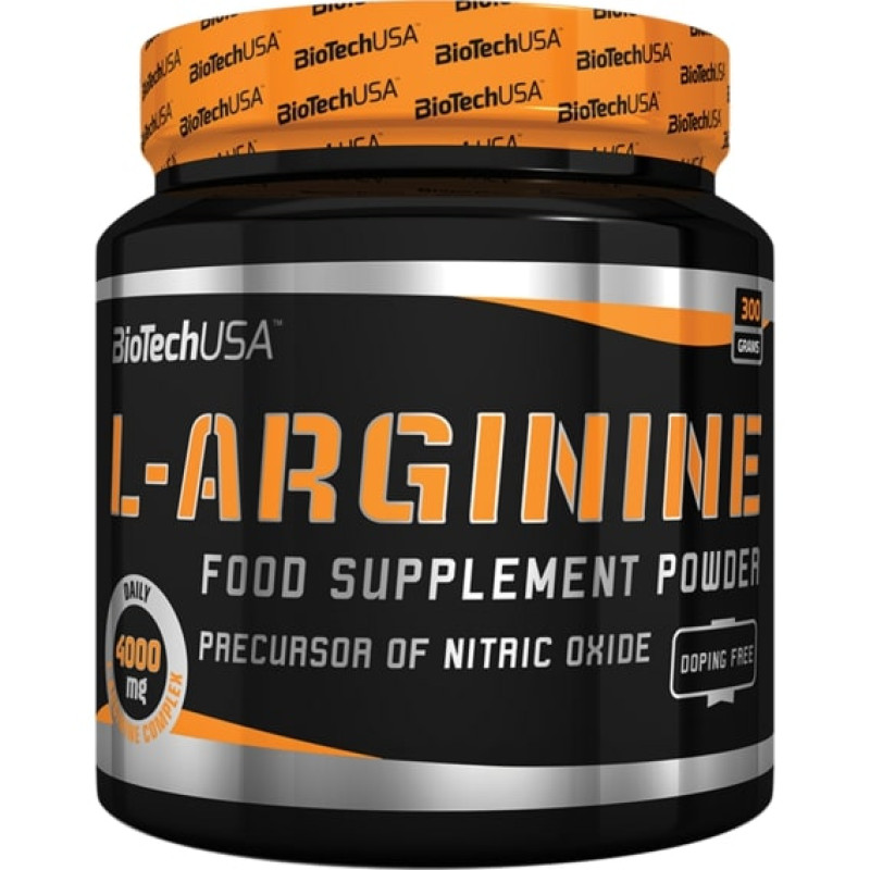 Аргінін для спорту BioTechUSA L-Arginine 300 g /75 servings/