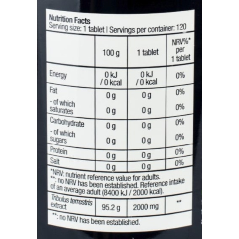 Трибулус BioTechUSA Tribooster 120 Tabs