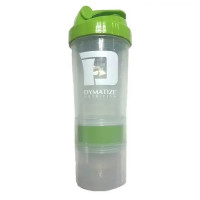 Шейкер Dymatize Smart Shaker 500 ml + 2 Container's Clear/Green
