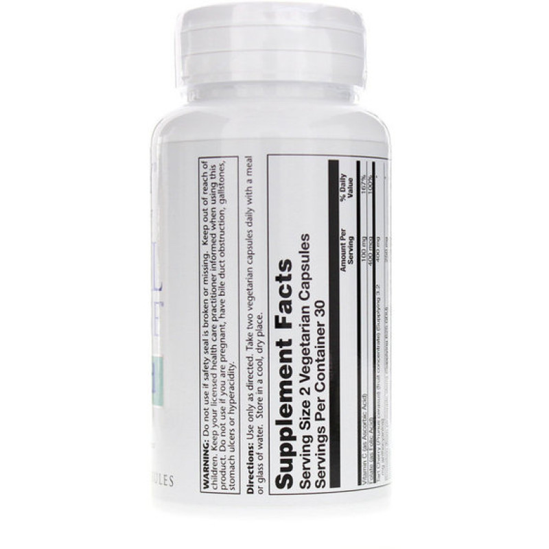 Комплекс для суглобів Solaray Total Cleanse Uric Acid 60 Veg Caps