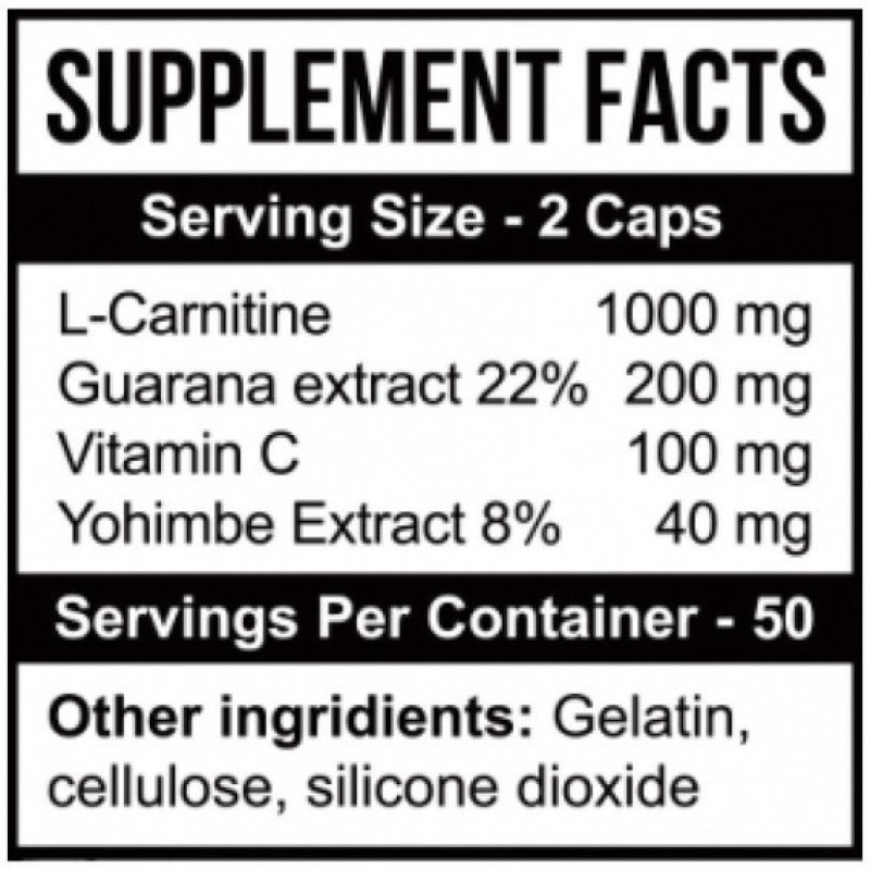 Жироспалювач для спорту MST Nutrition L-Carnitine Pro 90 Caps