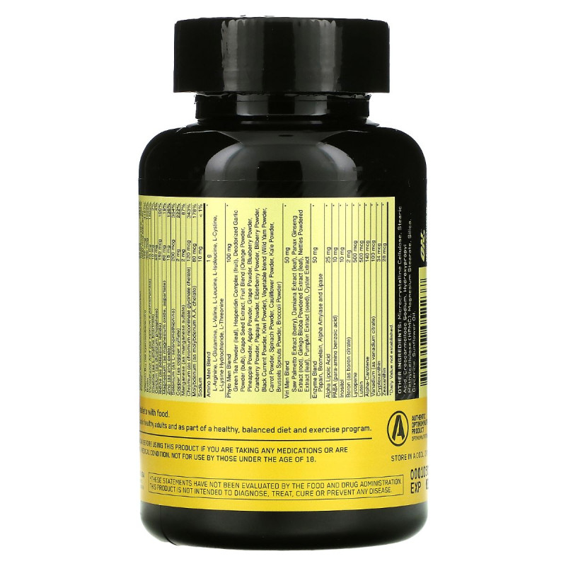 Вітамінно-мінеральний комплекс для спорту Optimum Nutrition Opti-Men 90 Tabs