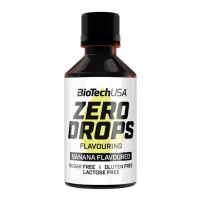 Замінник харчування BioTechUSA Zero Drops 50 ml /100 servings/ Banana