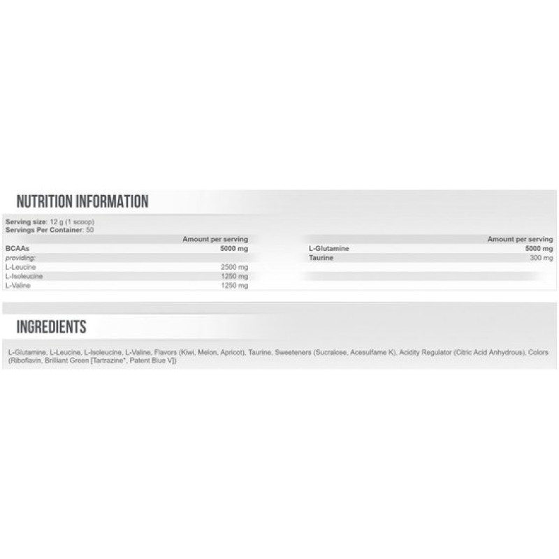 Амінокомплекс для спорту Scitec Nutrition BCAA+Glutamine Xpress 12 g /1 servings/ Watermelon