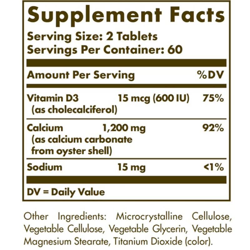 Микроэлемент Кальций Solgar Calcium 