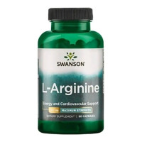 Аргинин Swanson L-Arginine 850 mg 90 Caps