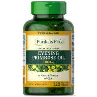 Масло вечерней примулы Puritan's Pride Cod Liver Oil 1000 mg 120 Softgels
