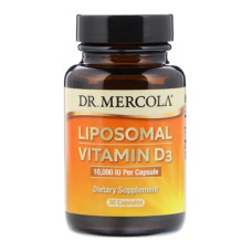 Вітамін D Dr. Mercola Liposomal Vitamin D3 10000 IU 30 Caps