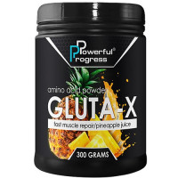 Глютамін для спорту Powerful Progress Gluta Х 300 g /30 servings/ Pineapple