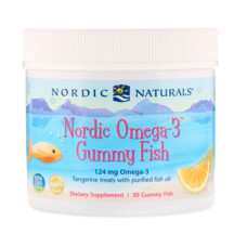 Омега 3 Nordic Naturals Nordic Omega-3 30 Gummy fish Tangerine