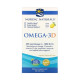 Омега 3 Nordic Naturals Omega-3D 1000 mg 60 Soft Gels Great Lemon taste