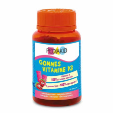 Вітамін D Pediakid Gommes Vitamine D3 60 Chewable Tabs Strawberry
