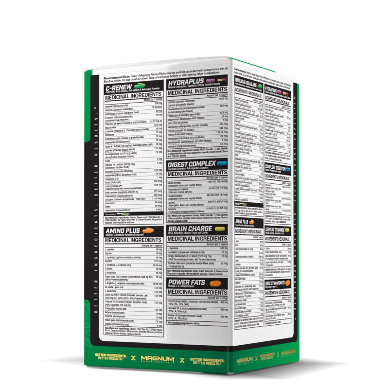 Вітамінно-мінеральний комплекс для спорту Magnum Nutraceuticals Primer Performance Packs 30 packs
