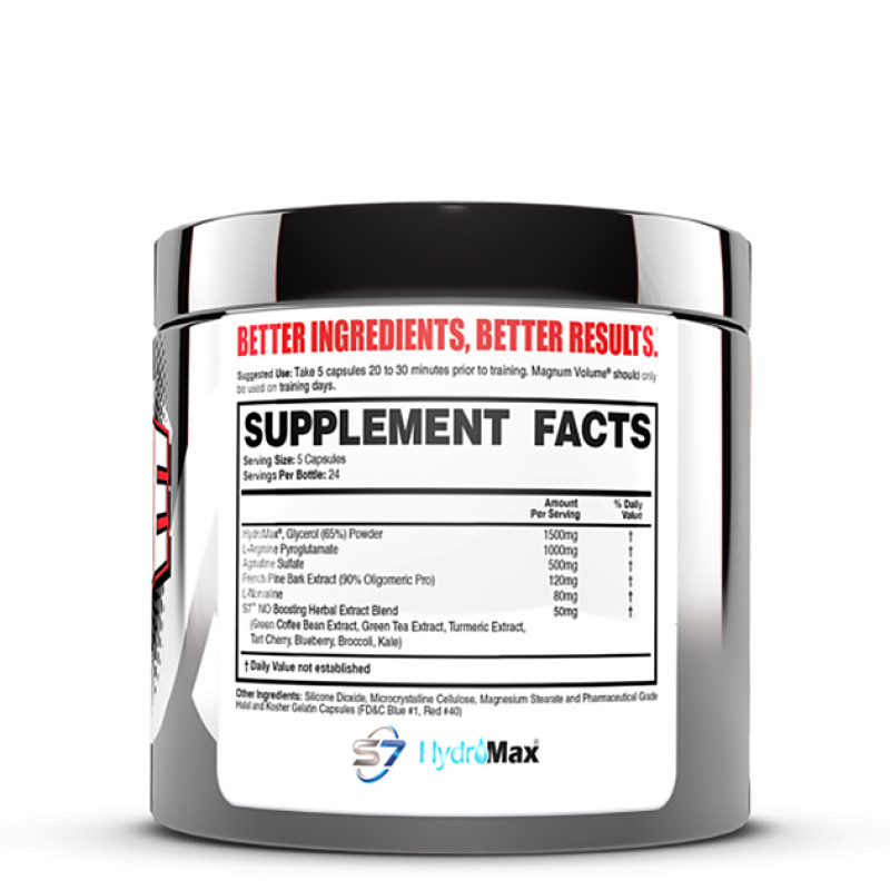 Комплекс до тренування Magnum Nutraceuticals Volume Pump intensifier 120 Caps