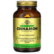 Кориця Solgar FP Cinnamon 100 Veg Caps SOL-00877
