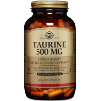 Таурин Solgar Taurine 500 mg 250 Veg Caps SOL-02702