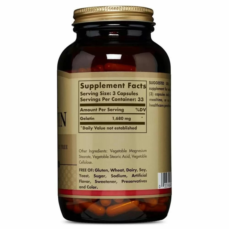 Желатин Solgar Gelatin 100 Caps