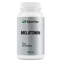 Мелатонін для спорту Sporter Melatonin 5 mg 60 Caps