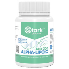 Альфа-ліпоєва кислота для спорту Stark Pharm Stark Alpha Lipoid Acid 300 mg 60 Caps