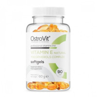 Вітамін E для спорту OstroVit Vitamin E Natural Tocopherols Complex 90 Caps