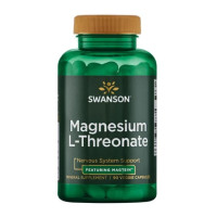 Мікроелемент Магній Swanson Magnesium L-Theonate 90 Veg Caps
