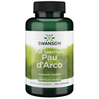 Мурашине дерево Swanson Full Spectrum Pau d'Arco 500 mg 100 Caps