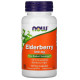 Ягоди чорної бузини NOW Foods Elderberry 500 mg 60 Veg Caps