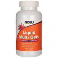 Витаминно-минеральный комплекс NOW Foods Liquid Multi Gels 180 Softgels