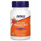 Вітамін D NOW Foods Vitamin D3 5000 IU 120 Chewables Natural Mint Flavor