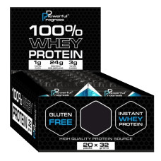 Протеїн Powerful Progress 100% Whey Protein MEGA BOX 20 х 32 g Blueberry Cheesecake