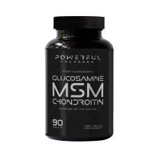 Хондропротектор (для спорту) Powerful Progress Glucosamine-Chondroitin + MSM 90 Tabs