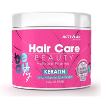 Витаминно-минеральный комплекс для спорта Activlab Pharma Hair Care Beauty (5g collagen marine, vitamin C, zinc, biotyna, keratine,selen) 200 g /27 servings/